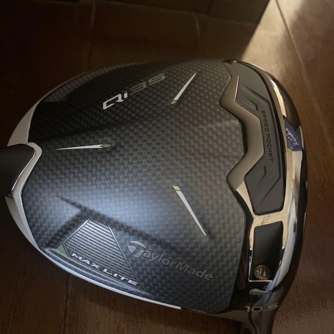 テーラーメイド Qi35 MAX LITE ドライバー 10.5度 ヘッド 美品