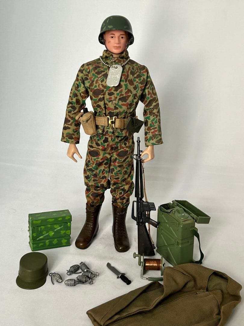 ご予約品　箱付きビンテージGIジョー　アクションマリーン