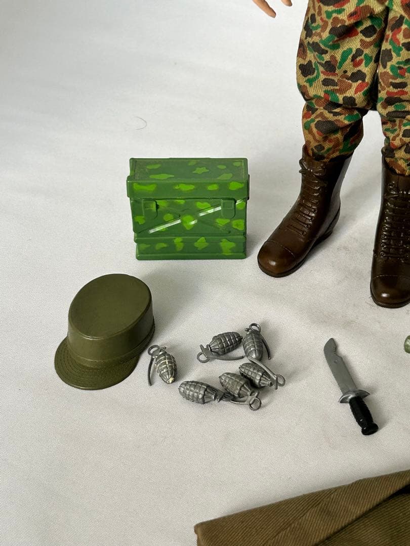 ご予約品　箱付きビンテージGIジョー　アクションマリーン