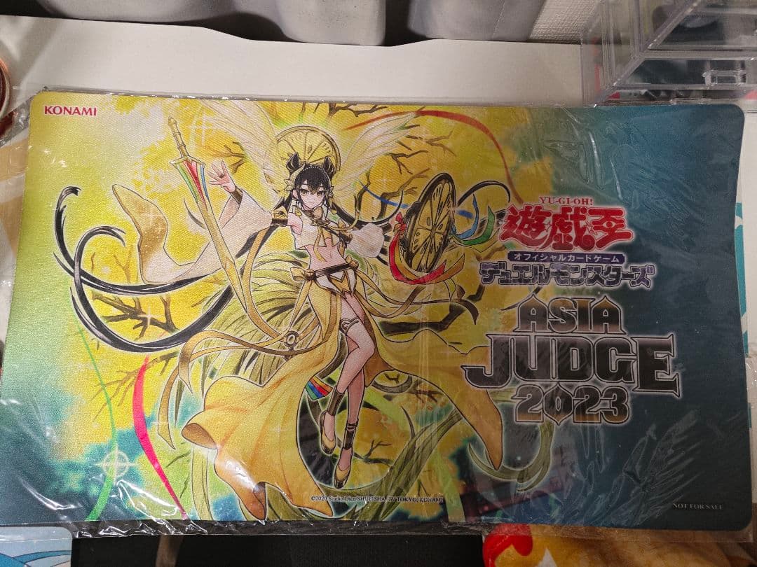 未開封 遊戯王 オオヒメの御巫 JUDGE プレイマット 新品