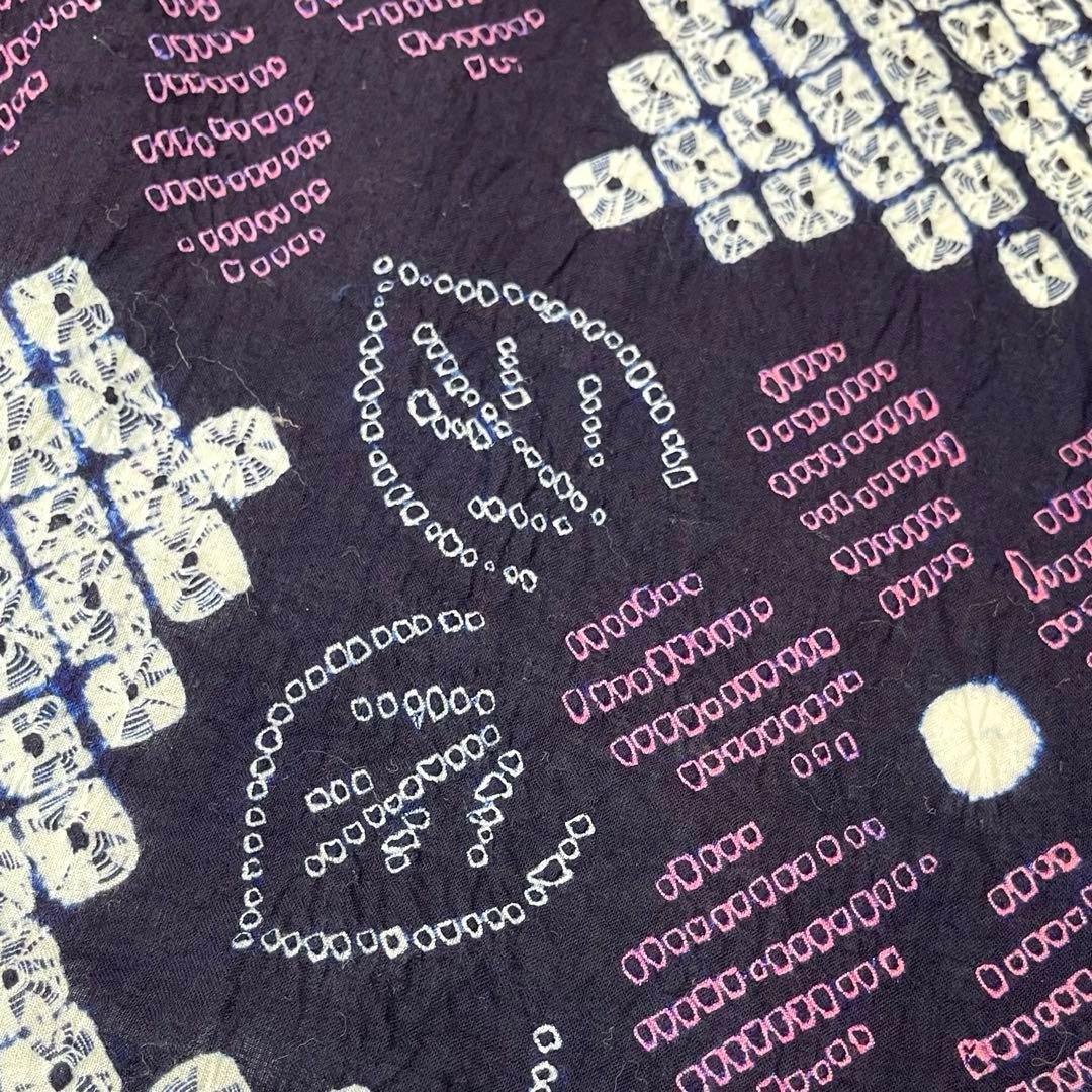 らんまゆです❣️ 【着物と帯 時流】Y25670◆本場有松鳴海絞り 浴衣◆