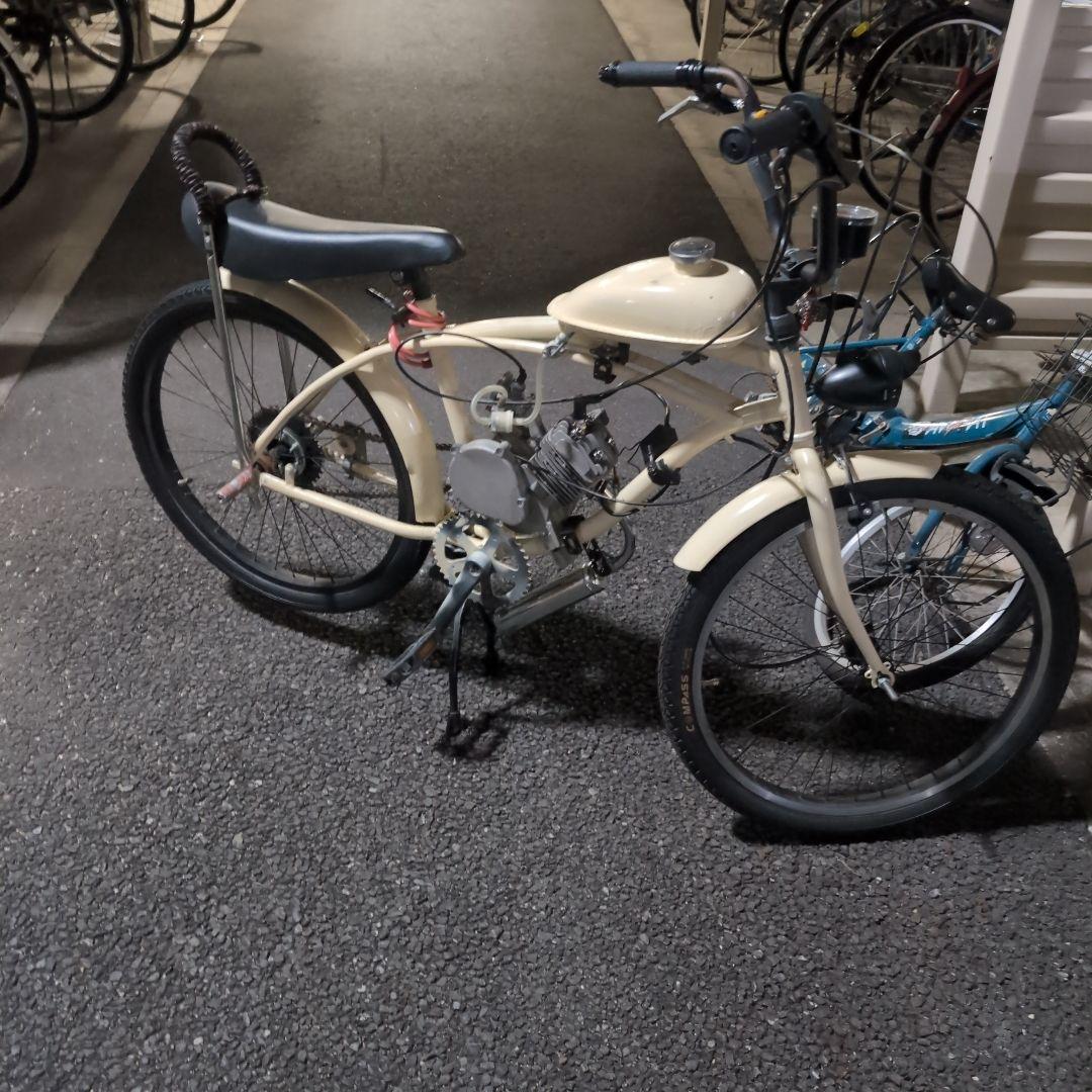 ビーチクルーザー モペット 2st 80cc