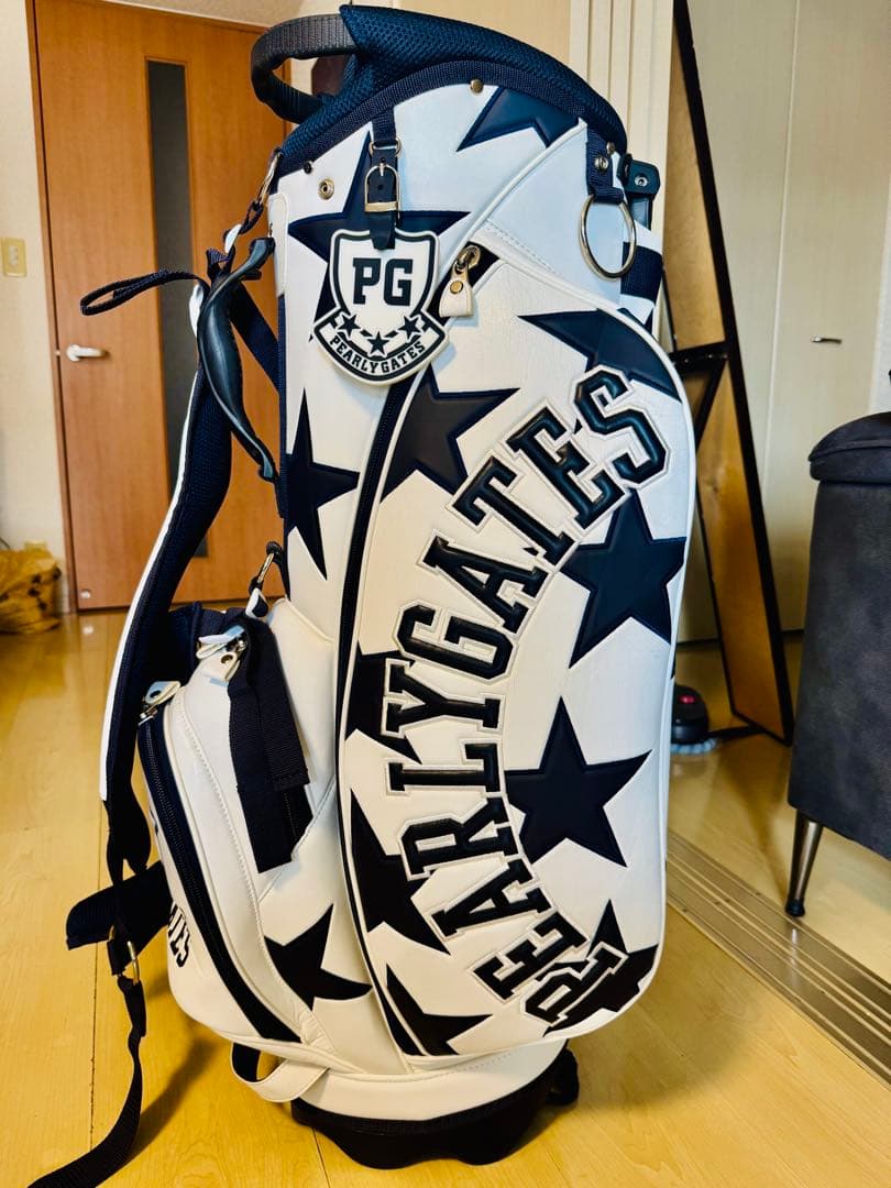 ♡*♡様 PEARLY GATES 星柄キャディバッグ　無使用品