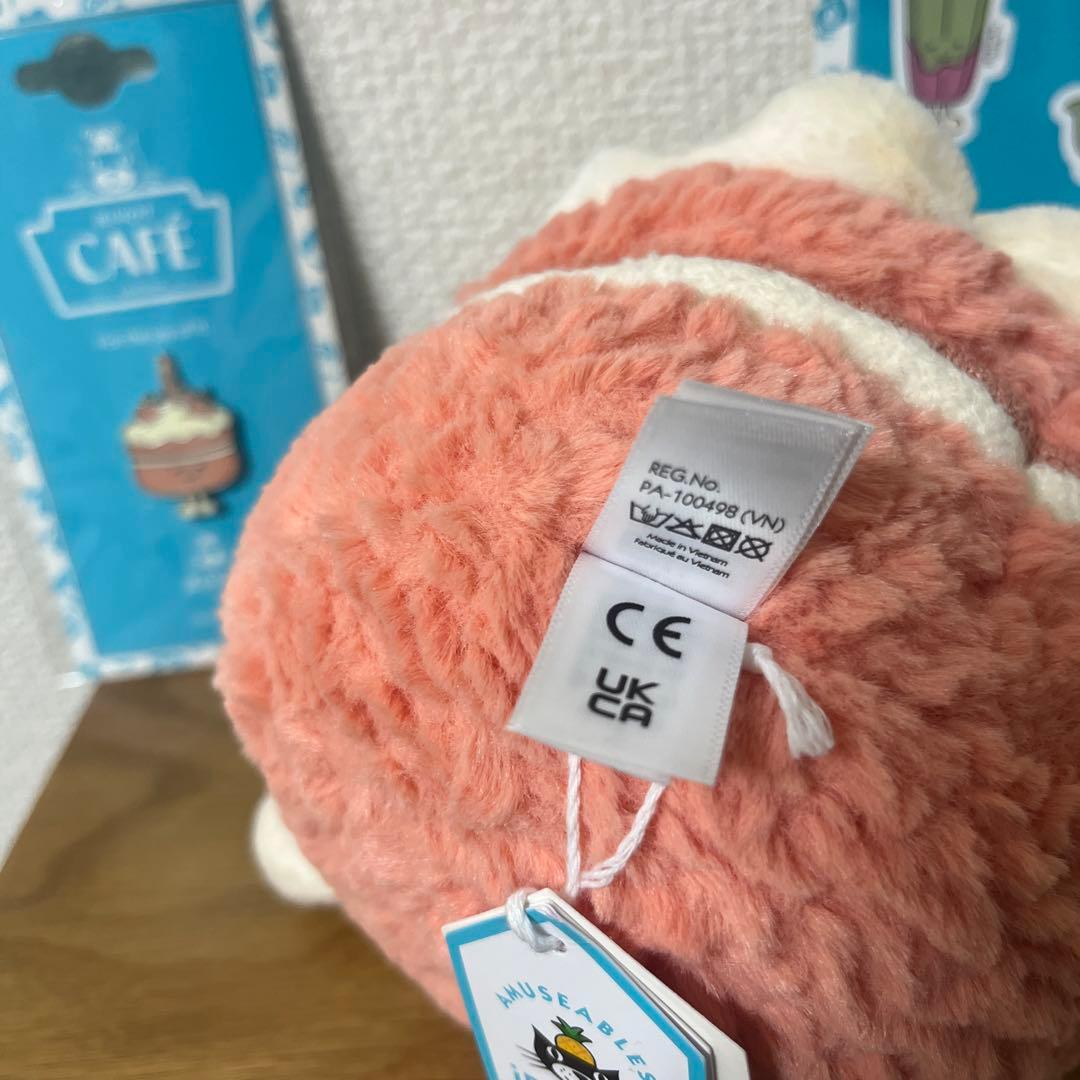 Melbie Peach Cake上海限定 ケーキ ぬいぐるみ