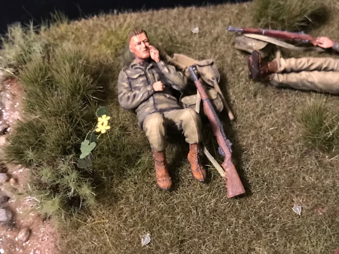 白い悪魔様　ジオラマ　ミニアート 35318 1/35