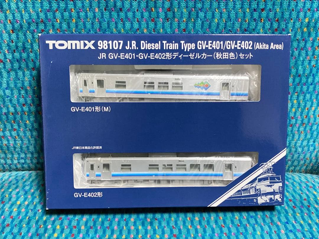 TOMIX 98107 JR GV-E401形 ディーゼルカー(秋田色)セット