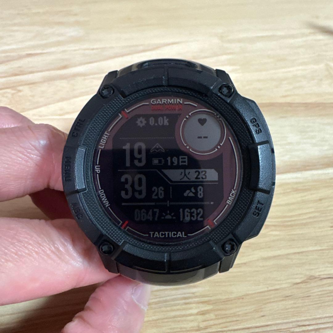ガーミンInstinct 2X Tactical Edition