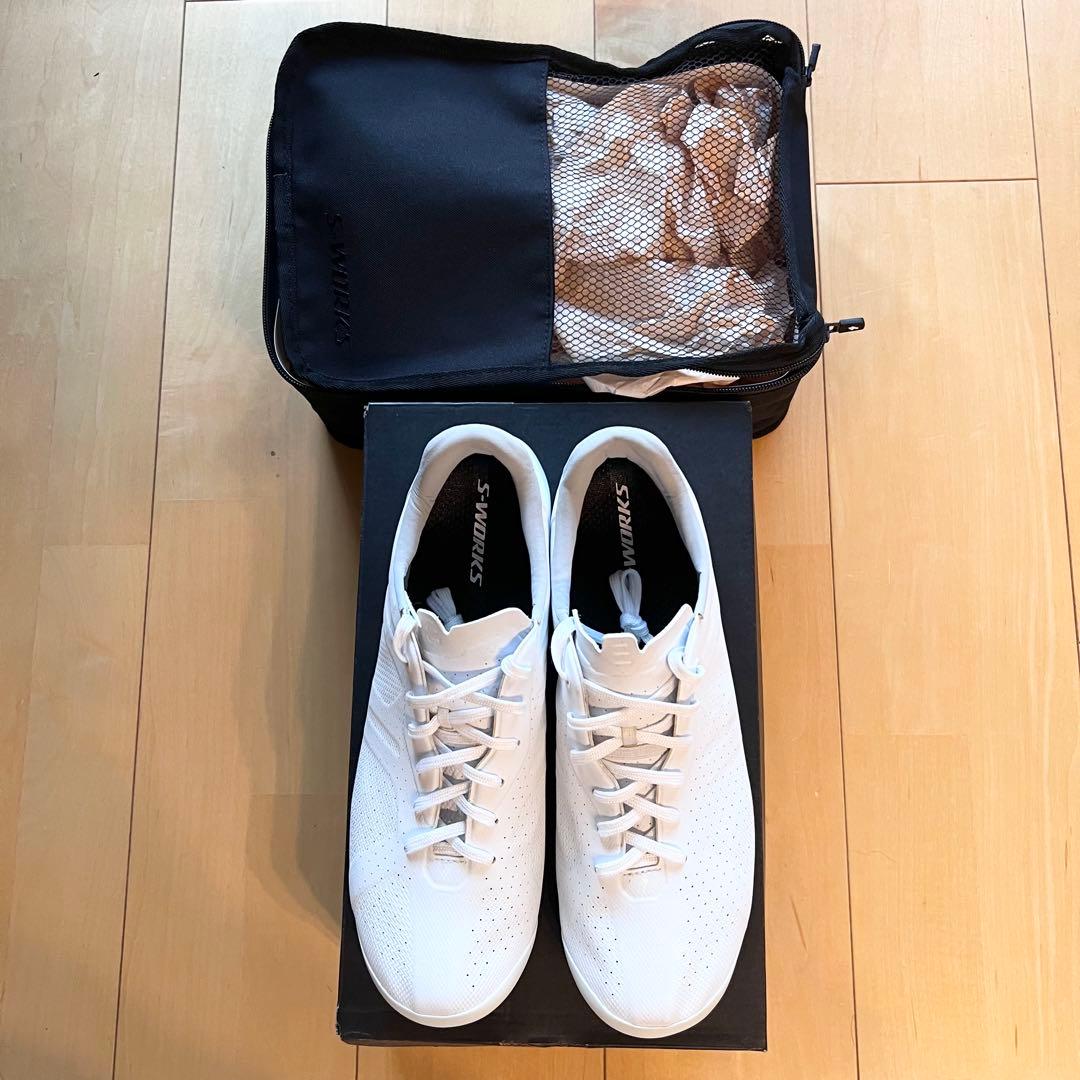 S-WORKS TORCH LACE 白 WHITE 42 27cm