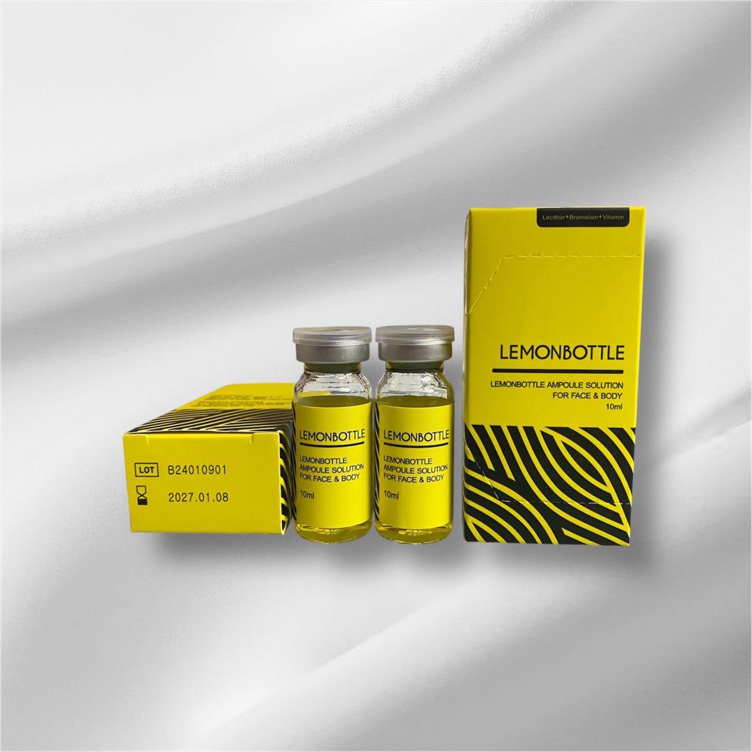 【即日発送】韓国で話題レモンボトル　10ml 2本　 ホームケアキットプレゼント