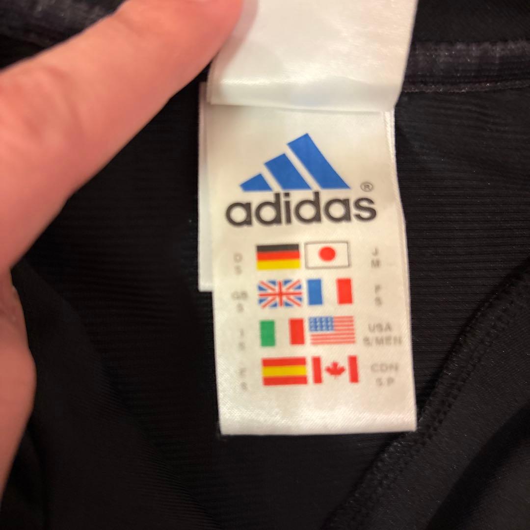 adidas製ゲームシャツ　レアル・マドリード 2001 M 100周年パッチ付