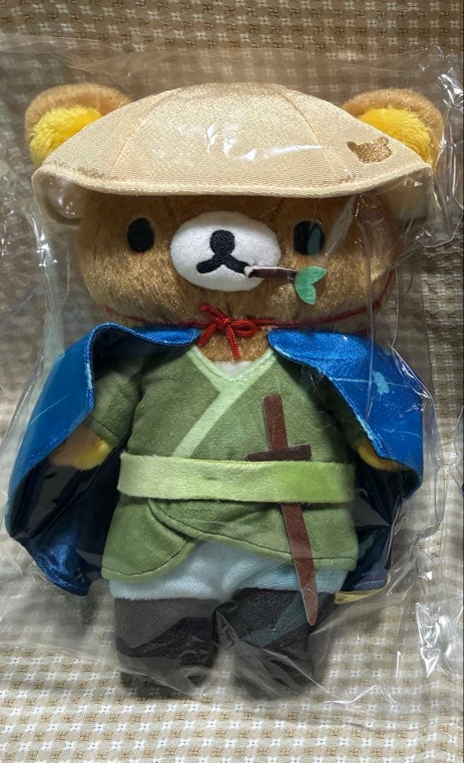 サンエックス・リラックマ・タグ付き未開封新品【旅姿ぬいぐるみ＆海賊ぬいぐるみ】
