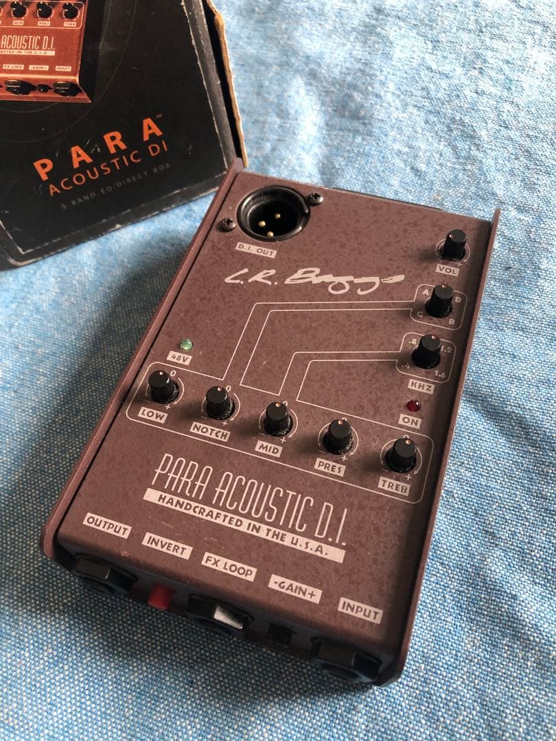 L.R.Baggs Para acoustic D.I. パラアコースティック