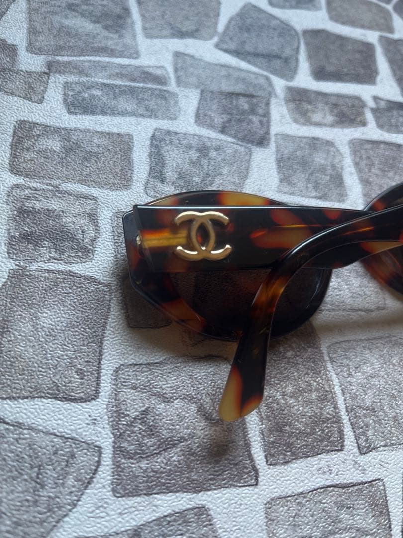 【シャネル】CHANEL サングラス べっ甲柄
