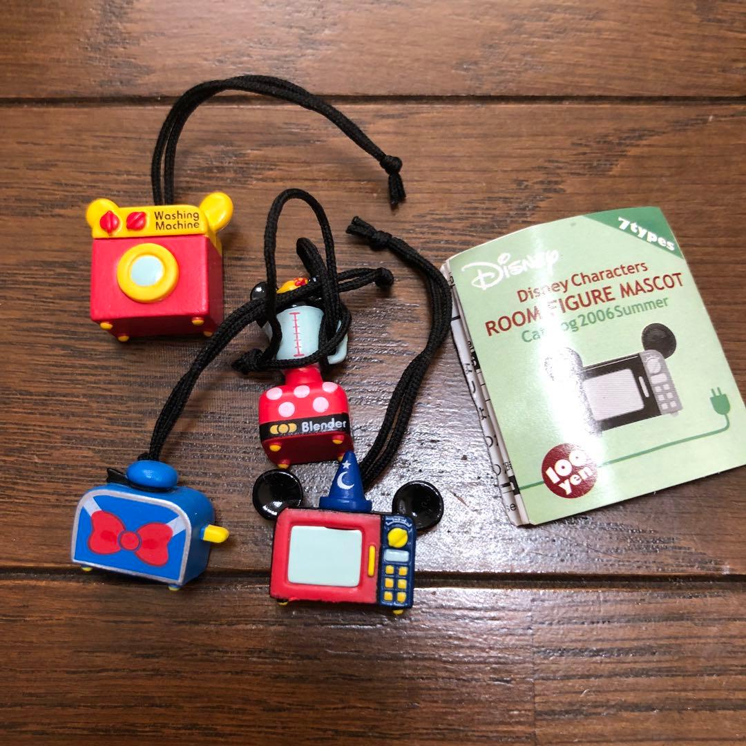 ディズニーキャラクターズ ルームフィギュアマスコット ガチャガチャ カプセルトイ