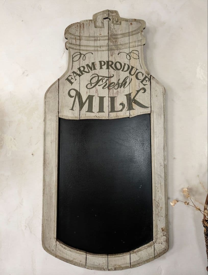 さくぱる　アンティーク ディスプレイボード　黒板