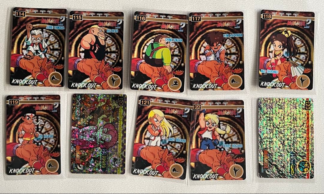 餓狼伝説2 餓狼伝説SPECIALトレーディングカード 142枚