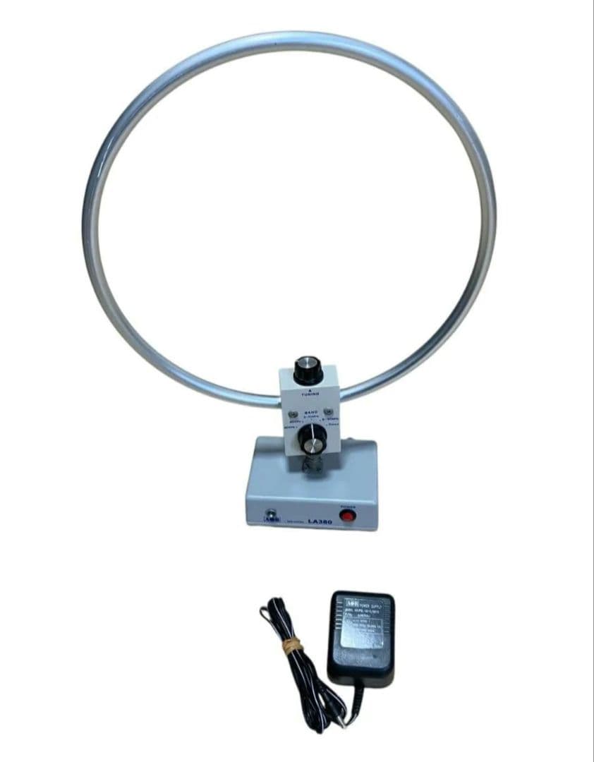 【新品】 AOR LA380 loop antenna ループアンテナ 室内受信