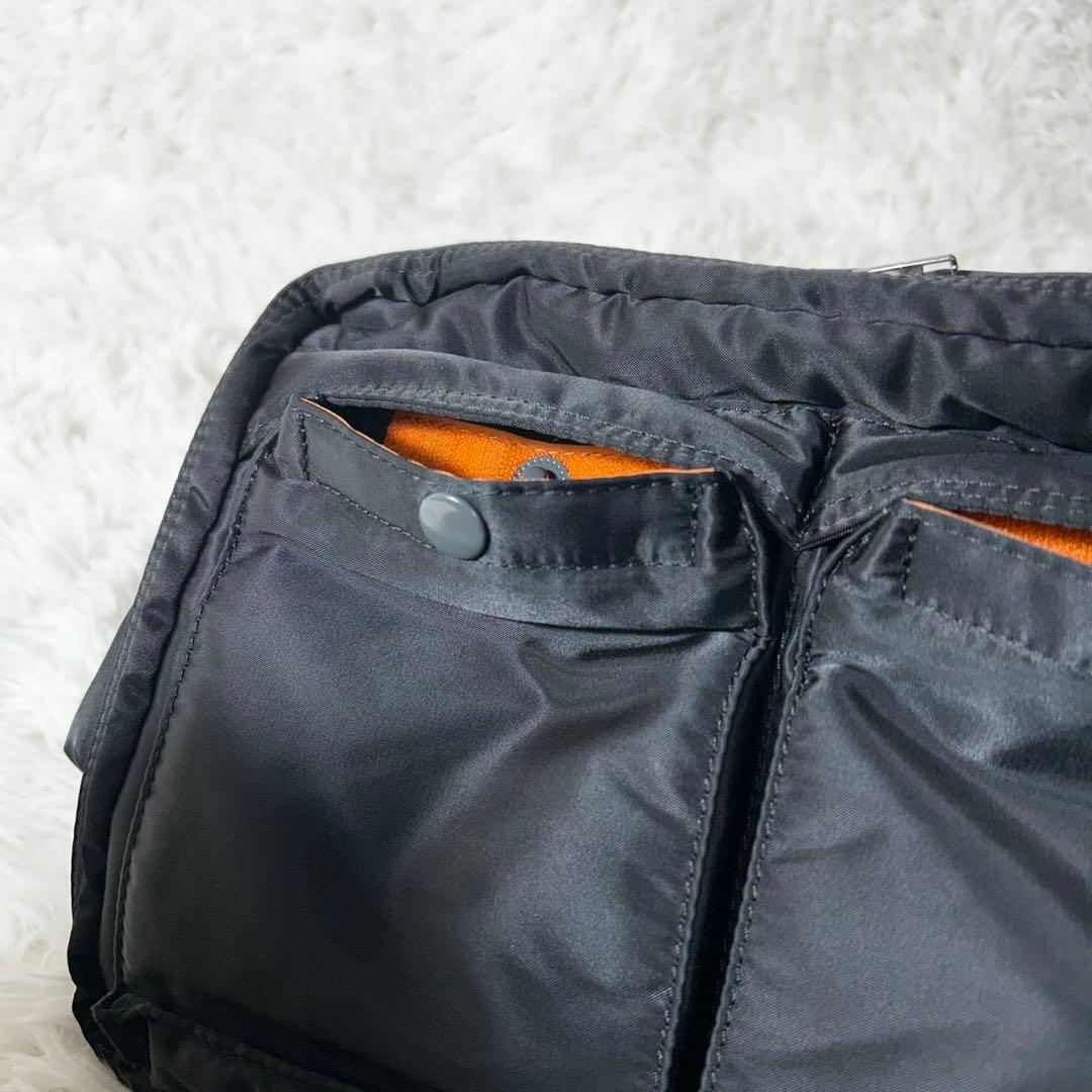 希少・未使用級✨ポーター タンカー 2層式 ショルダーバッグ 廃盤 L 黒