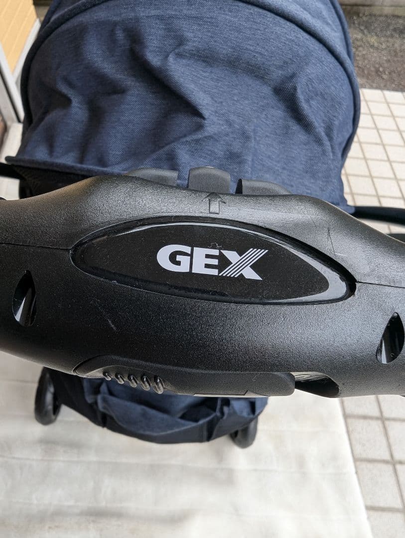 ペットカート　わんわんカード　スマートハンディSafety デニム柄