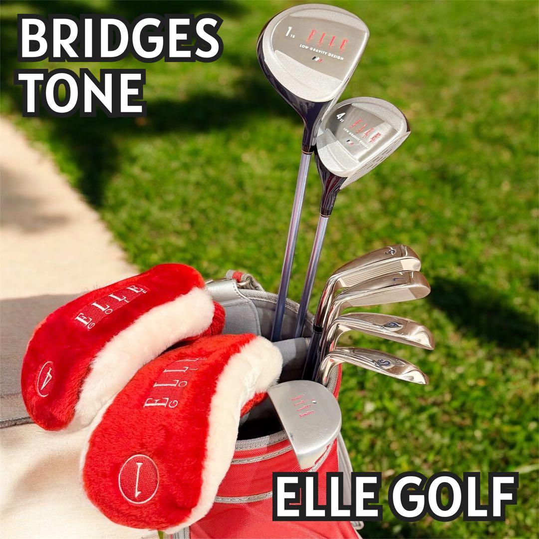 【保証書付き】レディースゴルフクラブ セット　ELLE 優しい　初心者セット