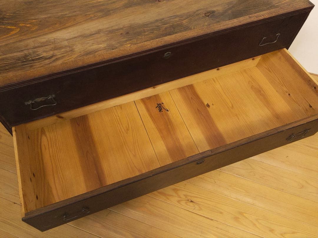 和箪笥　チェスト　M075　古道具　古家具　和家具　ビンテージ　アンティーク