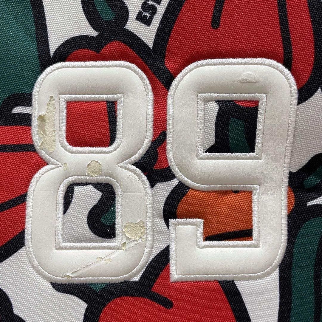 希少 パーリーゲイツ キャディバッグ パプリカ柄 ゴルフバッグ 3点式