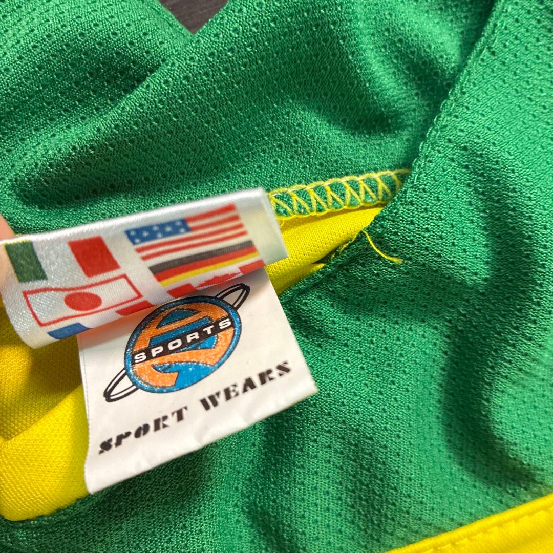 ★8SM2 ブラジル代表　ロナウジーニョ　ゲームシャツ　#7 サッカーシャツ古着