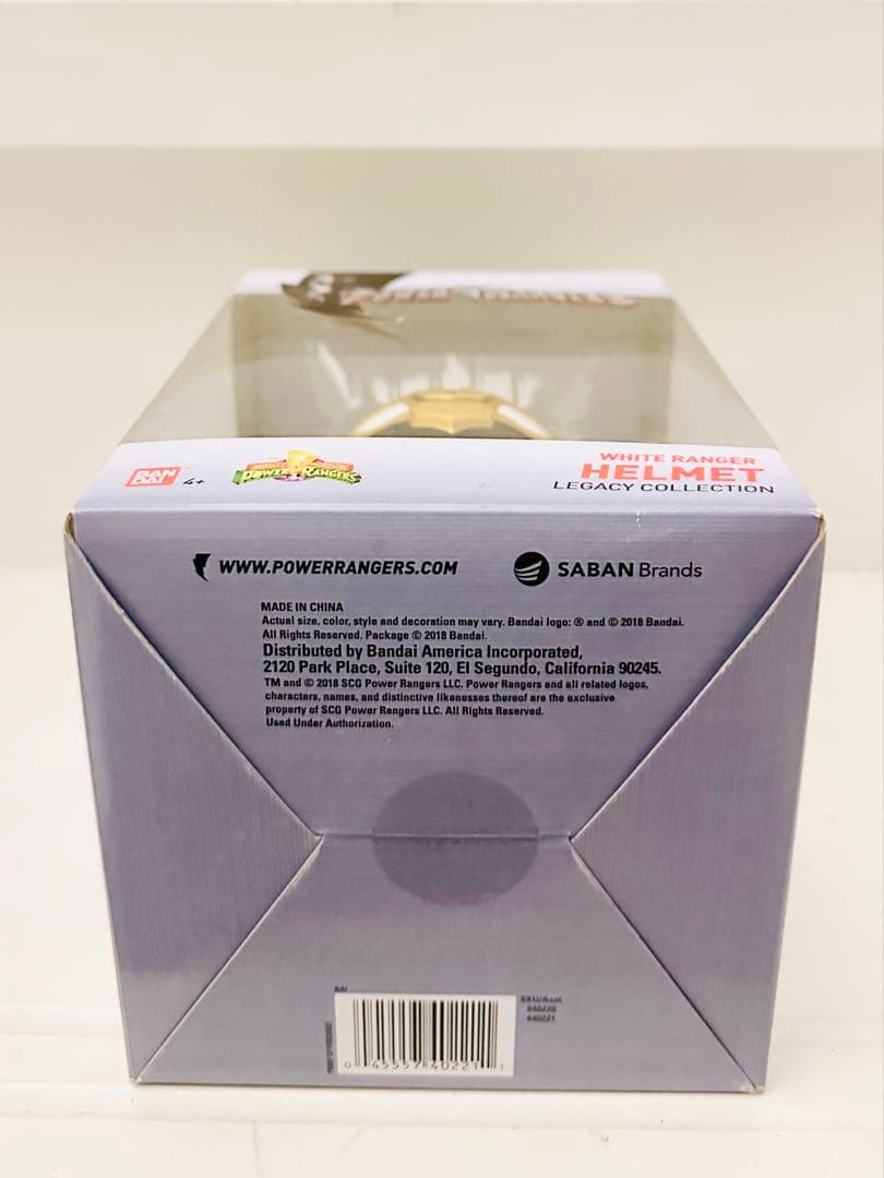 新年値下マイティーモーフィン パワーレンジャーズ ホワイトレンジャー ヘルメット