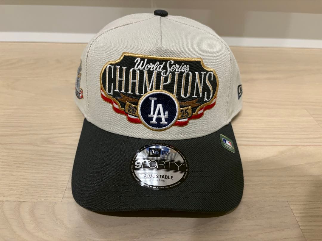 LA Dodgers ワールドシリーズ優勝キャップ 9FORTY