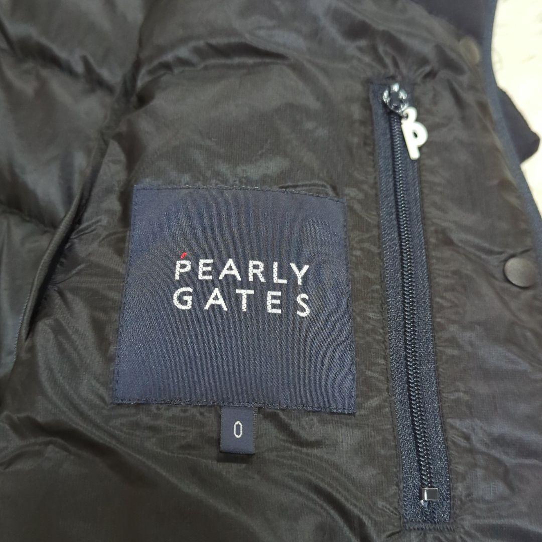 未使用級 0 パーリーゲイツ 3way ダウンジャケット 星条旗 ネイビー