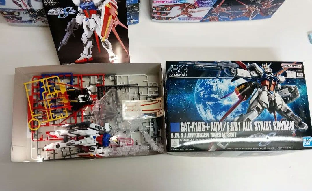 【組立済】HG ガンプラ 4体セット SEED FREEDOM