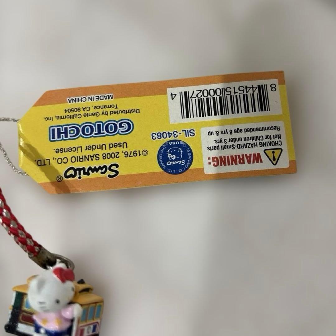 ご当地キティー　USA サンフランシスコ限定　根付　ストラップ　激レア　平成