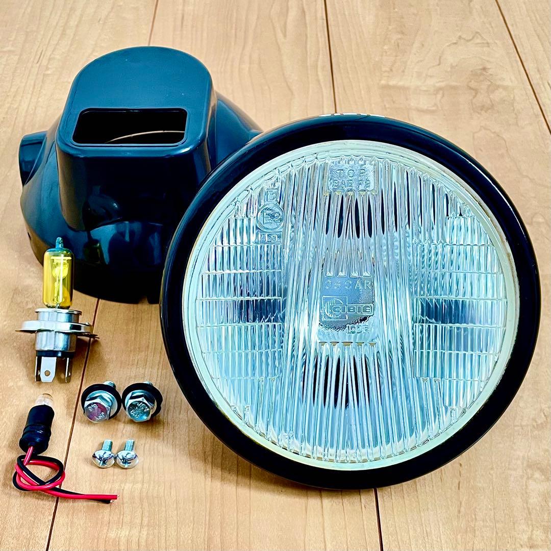 当時物 CIBIE シビエ 凹み ヘッドライト 160φ 極美品 CB250T