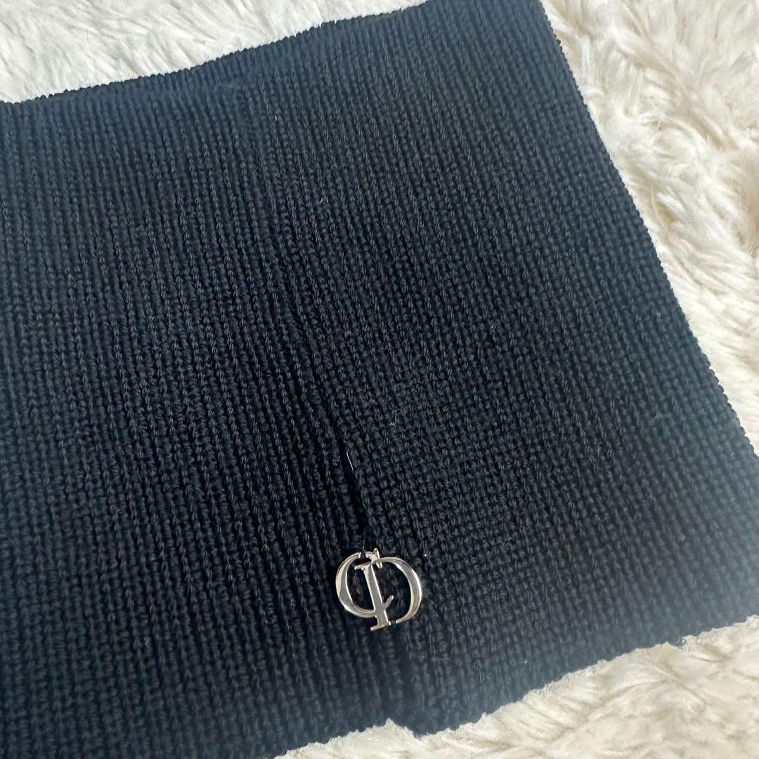 極美品 クリスチャンディオール CHRISTIAN DIOR ネックウォーマー