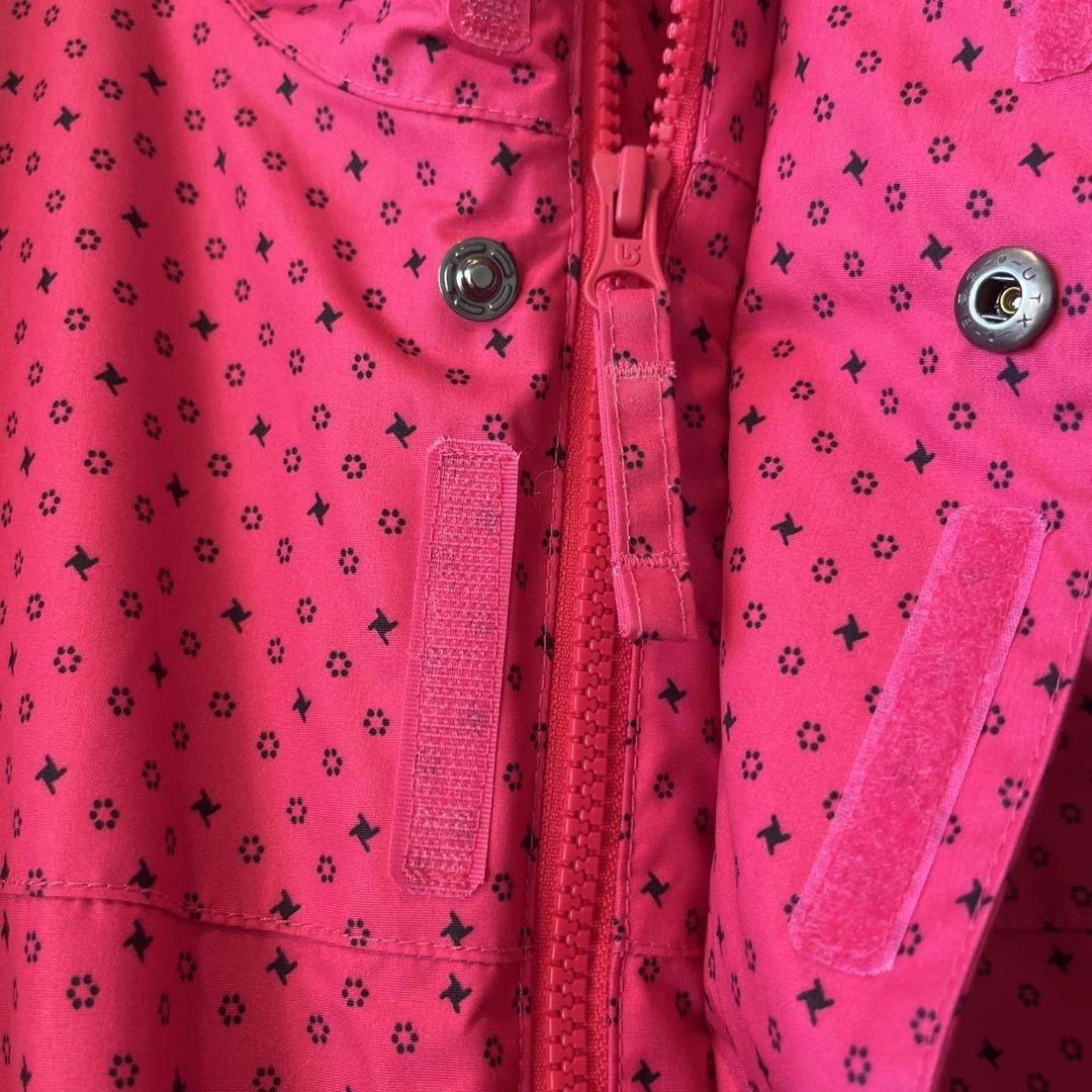 BURTON試着のみ使用スノーウエア上下セットほぼ新品自宅保管ピンク×ブラックＳ