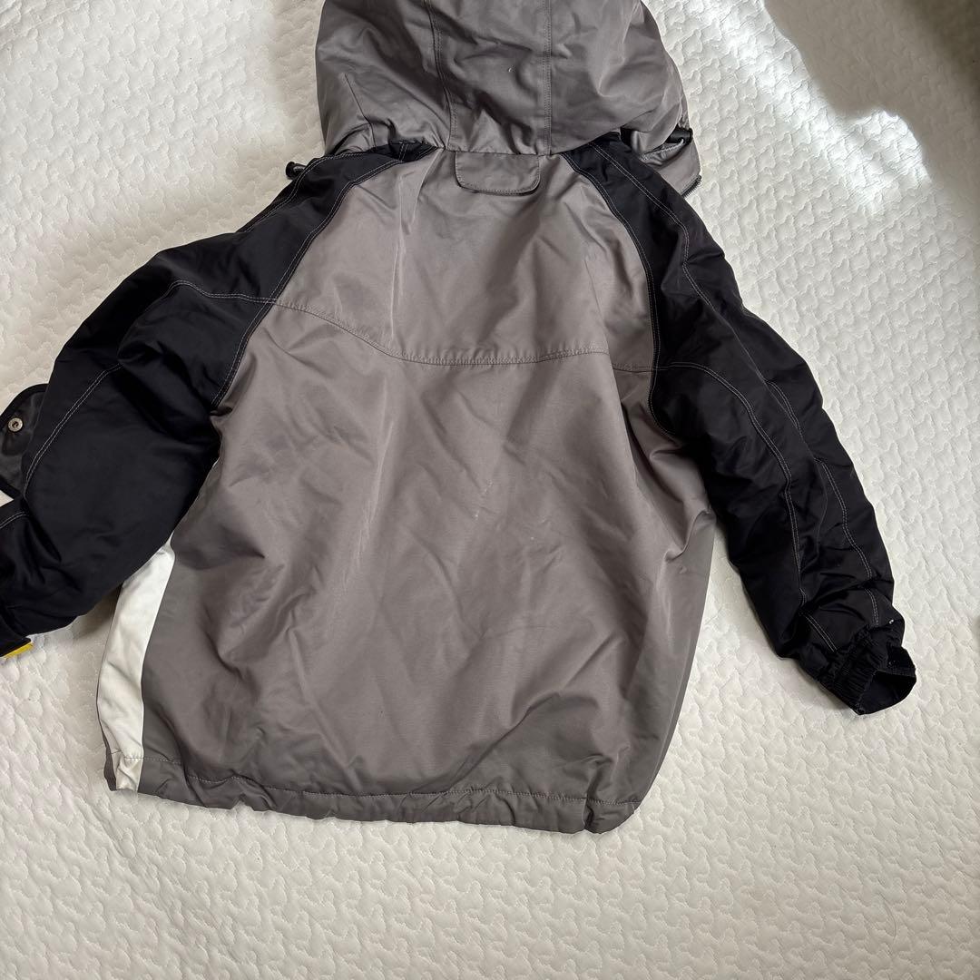 ellesse スキーウェア グレー/イエロー　130