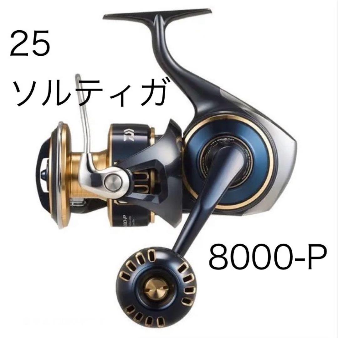 25ソルティガ 8000 25ソルティガ　8000-p ダイワ　PE3号付き