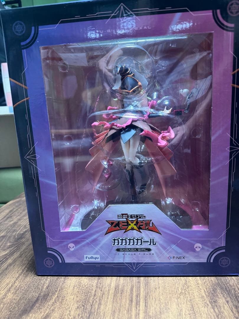 遊戯王　ガガガガール　フィギュア