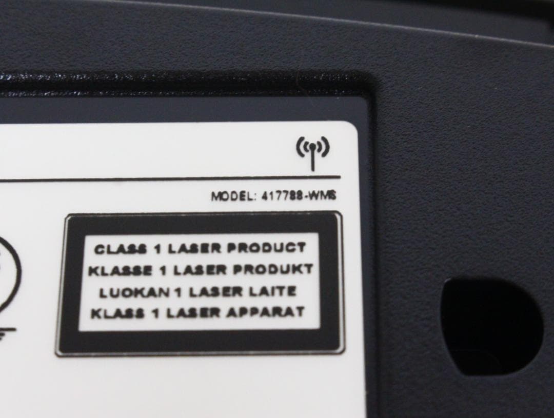 ▲BOSE WAVE ミニコンポ ブラック リモコン付き 417788-WMS