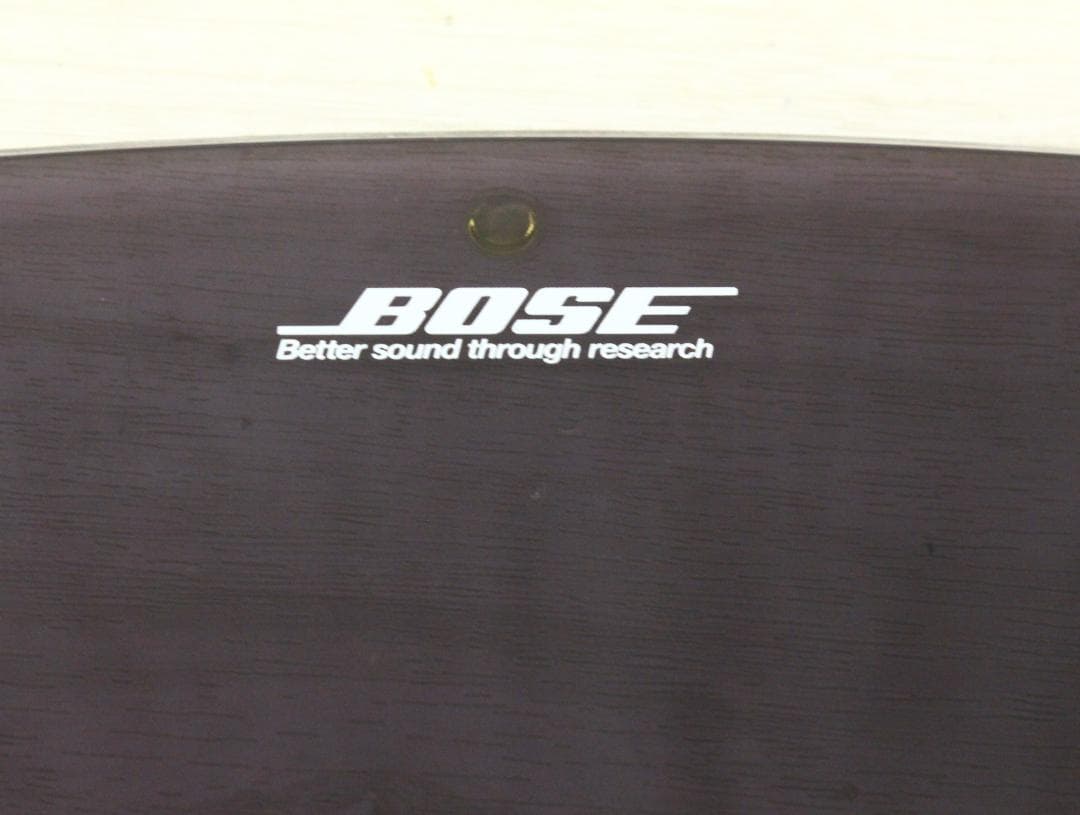 ▲BOSE WAVE ミニコンポ ブラック リモコン付き 417788-WMS