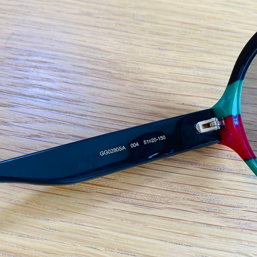 GUCCI 正規品 イタリア製 GG0280SA ラウンド型 サングラス グッチ