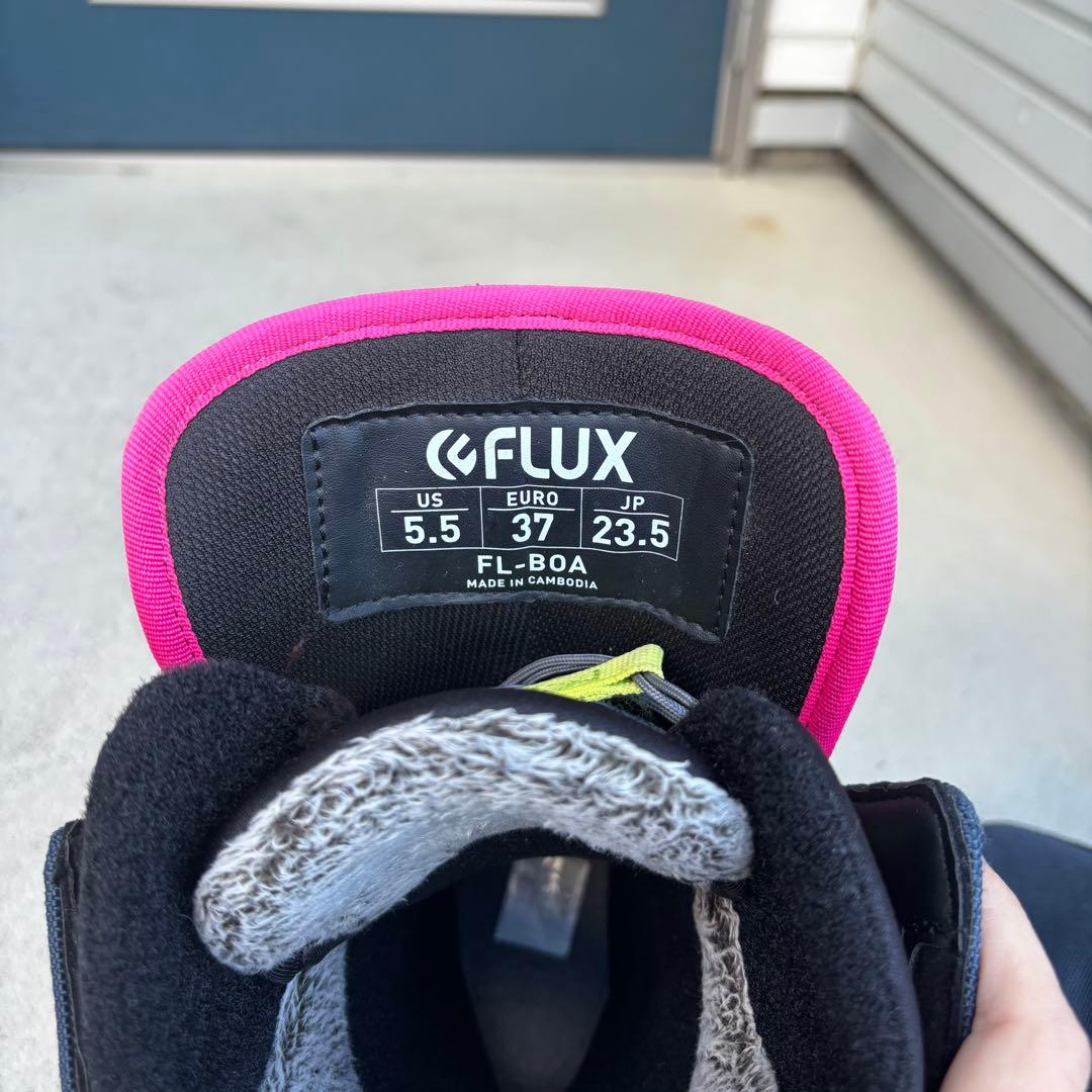 FLUX フラックス スノーボードブーツ レディース メンズ ネイビー/ピンク