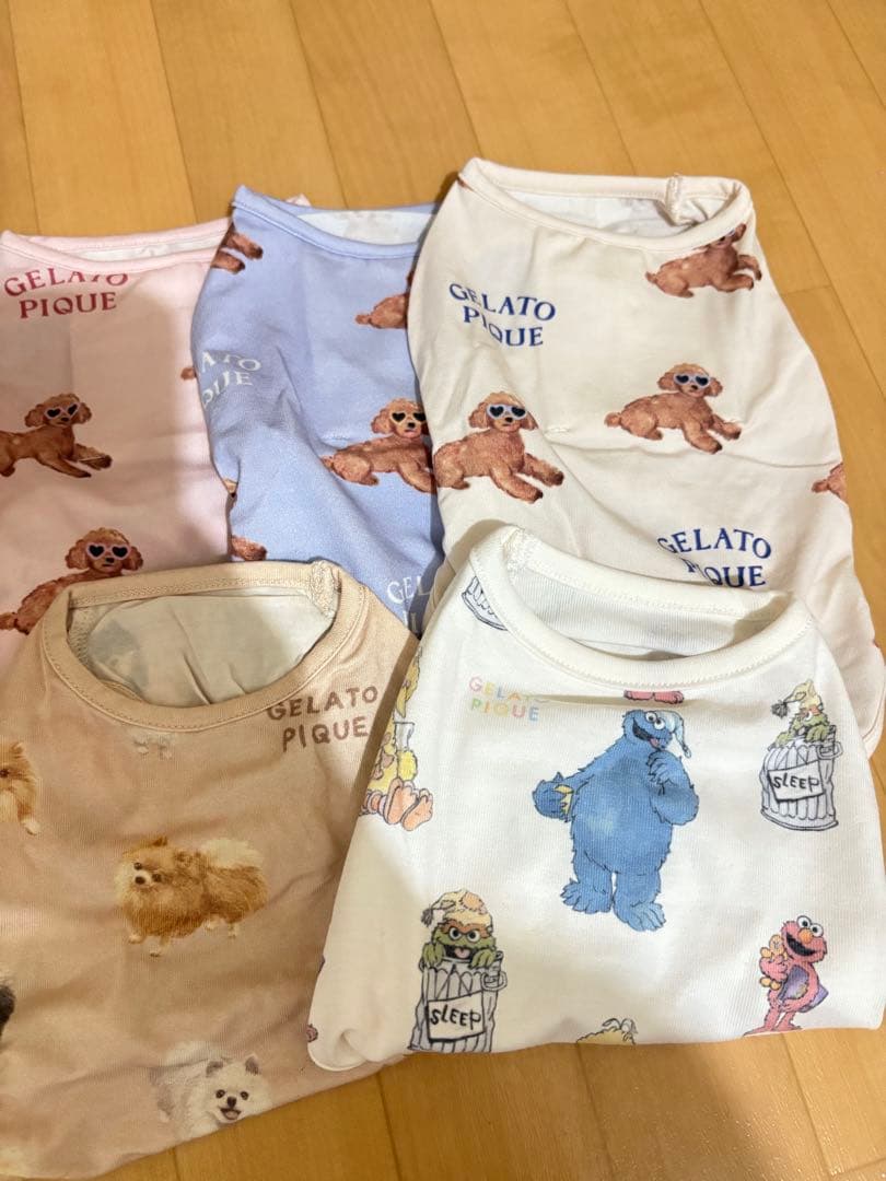 ジェラートピケドッグウェアセット