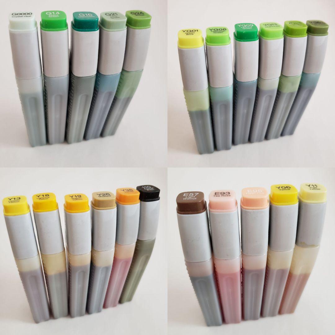 大量 まとめ売り 新品未開封〜中古品 コピック バリオスインク 151本セット