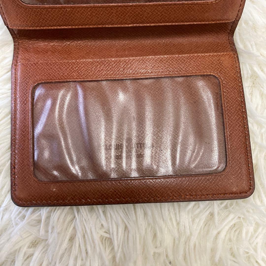 美品 ルイヴィトン モノグラム パスケース ポルト 2カルト ヴェルティカル