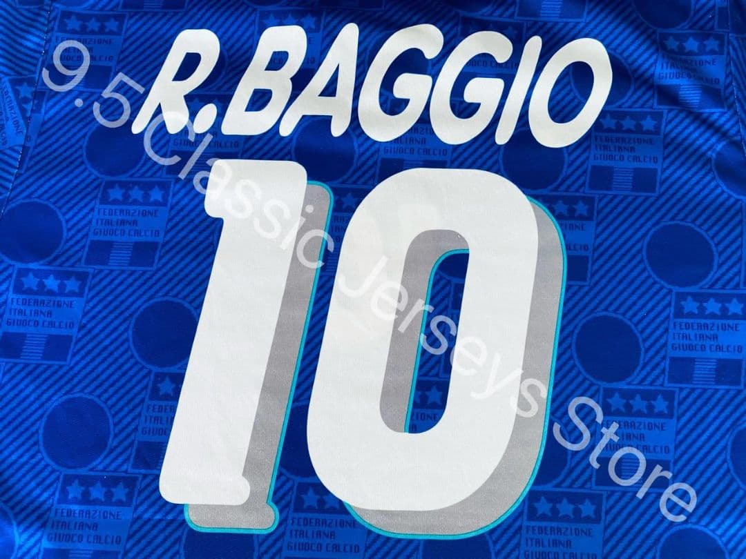 イタリア代表 1994 ホーム ユニフォーム #10 R.BAGGIO