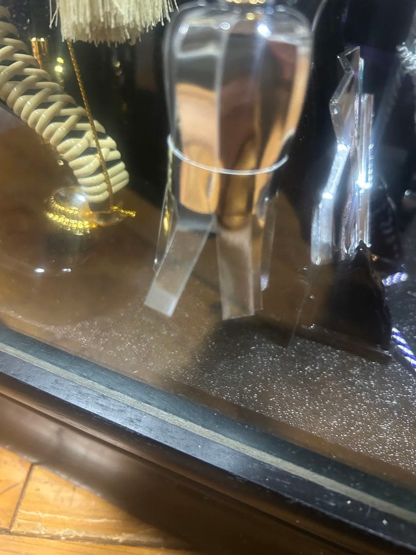 五月人形　兜飾り　端午の節句 オルゴール付