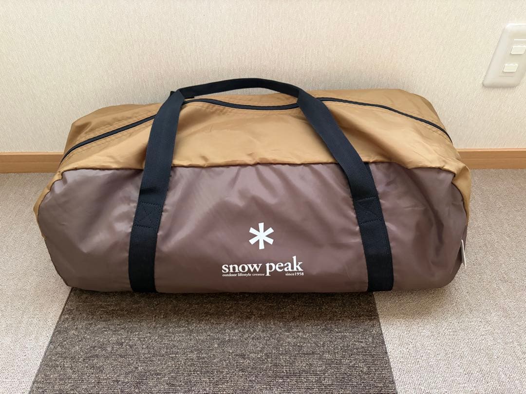 【未使用】スノーピーク エントリーパックTT 専用マットシートセット