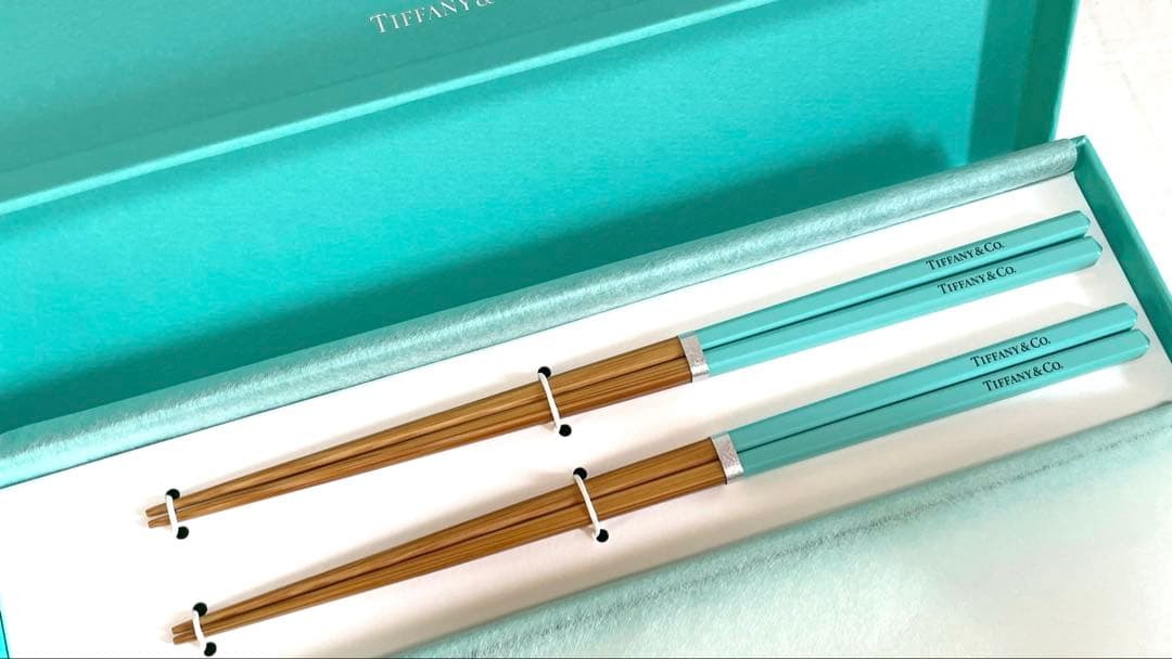 Tiffany & Co. ティファニー 夫婦箸セット(非売品)