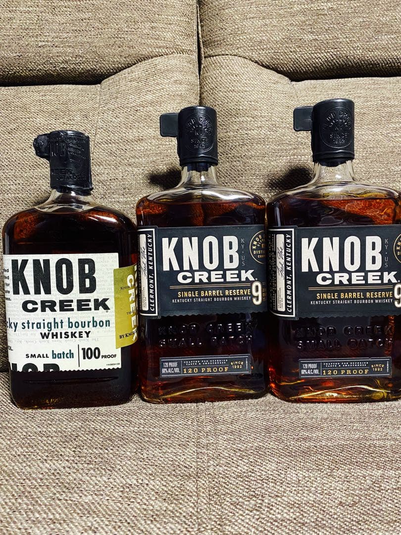 ノブクリーク　シングルバレル2本　旧スモールバッチ1本